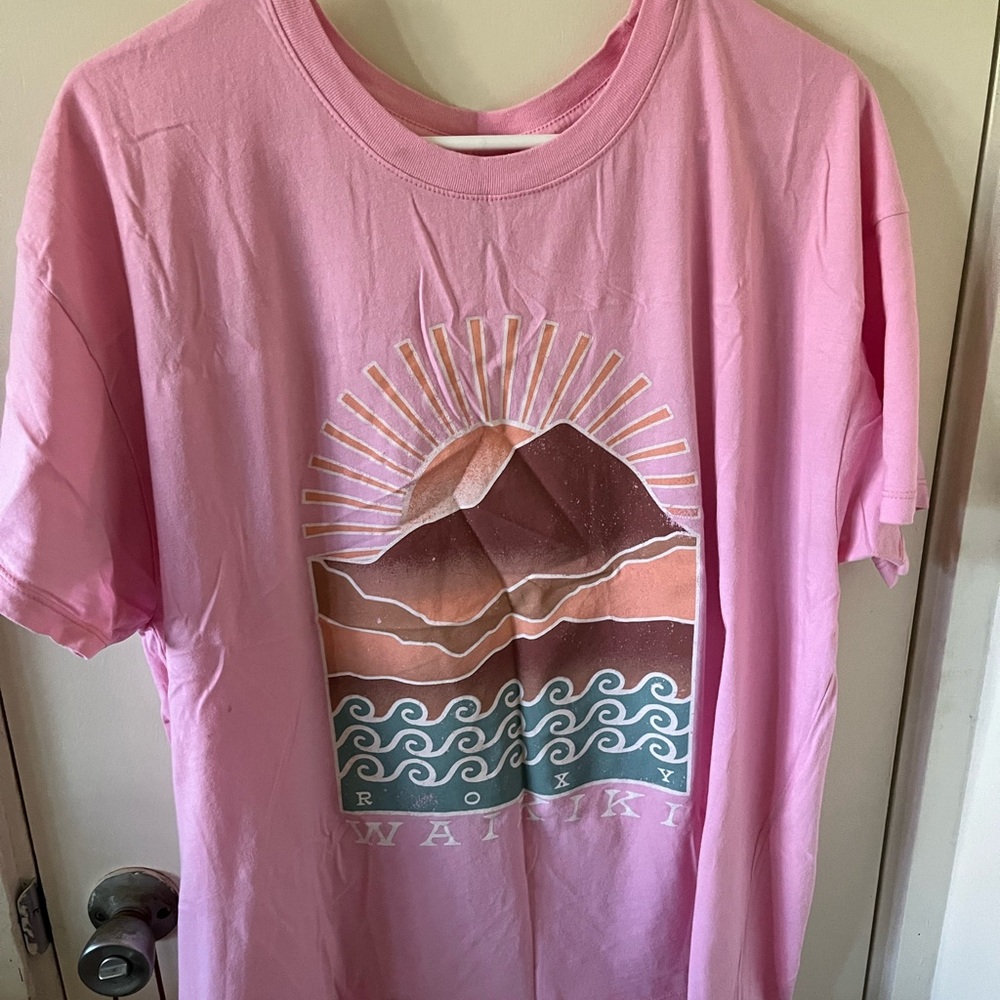 Roxy Pink Graphic T-Shirt